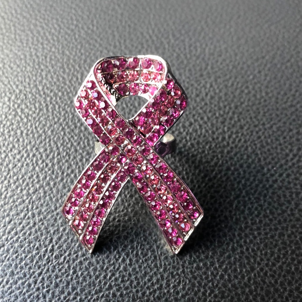Cancer awareness ring